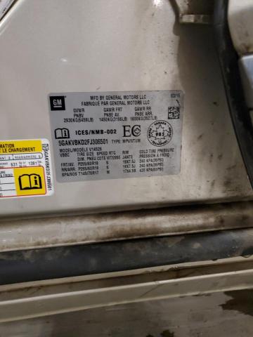 2015 BUICK ENCLAVE #3304537450