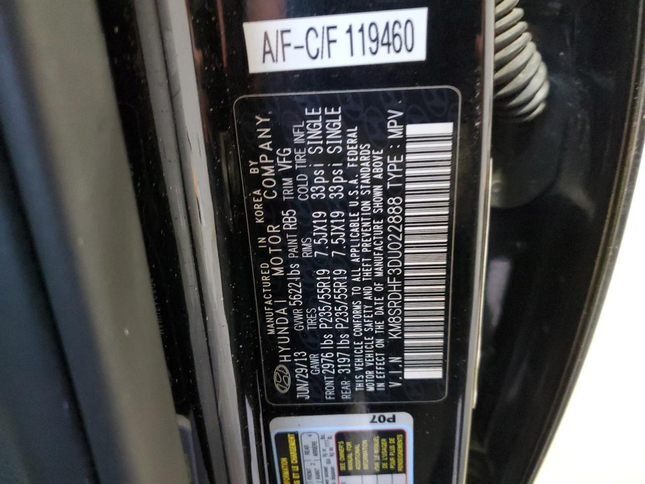 HYUNDAI SANTA FE LIMITED