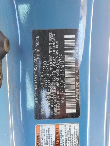 2016 SUBARU BRZ 2.0 LIMITED JF1ZCAC11G9600756