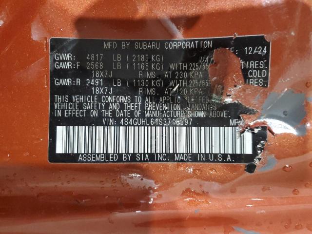 2025 SUBARU CROSSTREK #3291350152