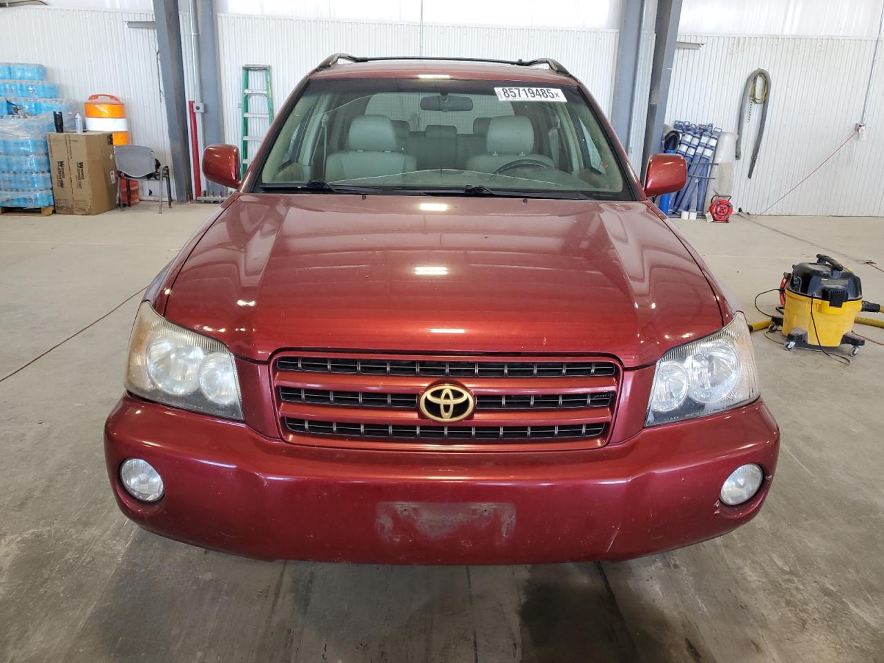 Lot #3302713026 2001 TOYOTA HIGHLANDER