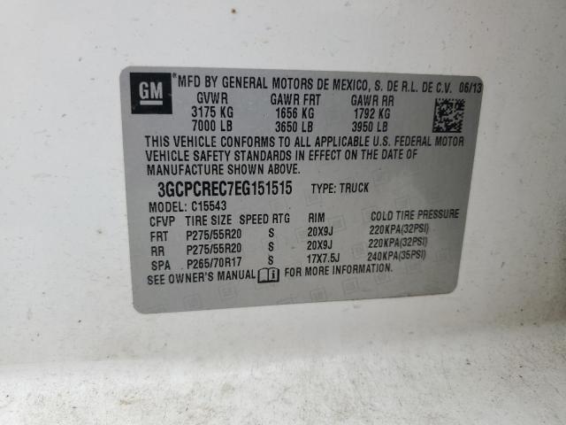 2014 CHEVROLET SILVERADO #3301969413