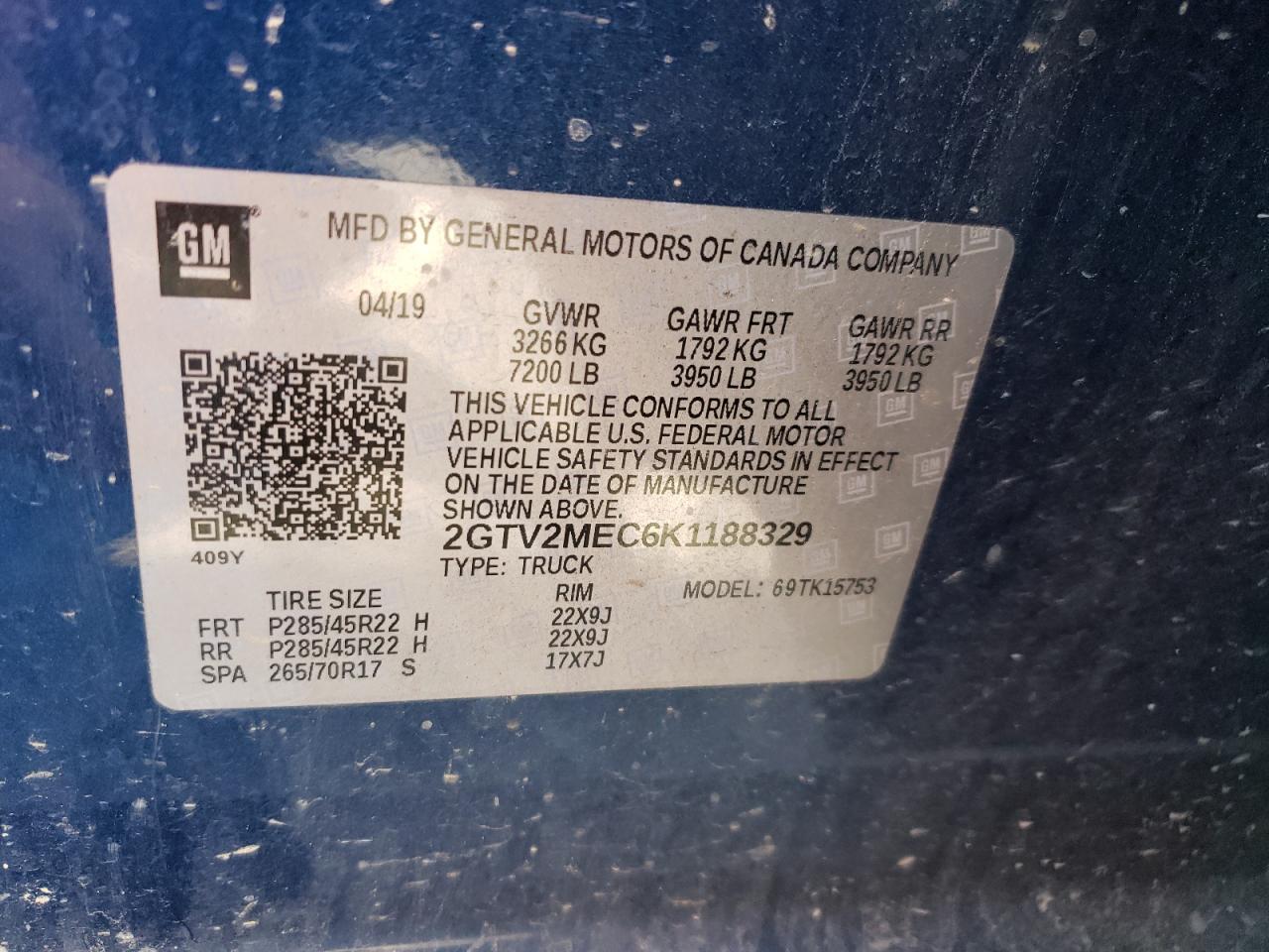 GMC SIERRA K1500 SLE