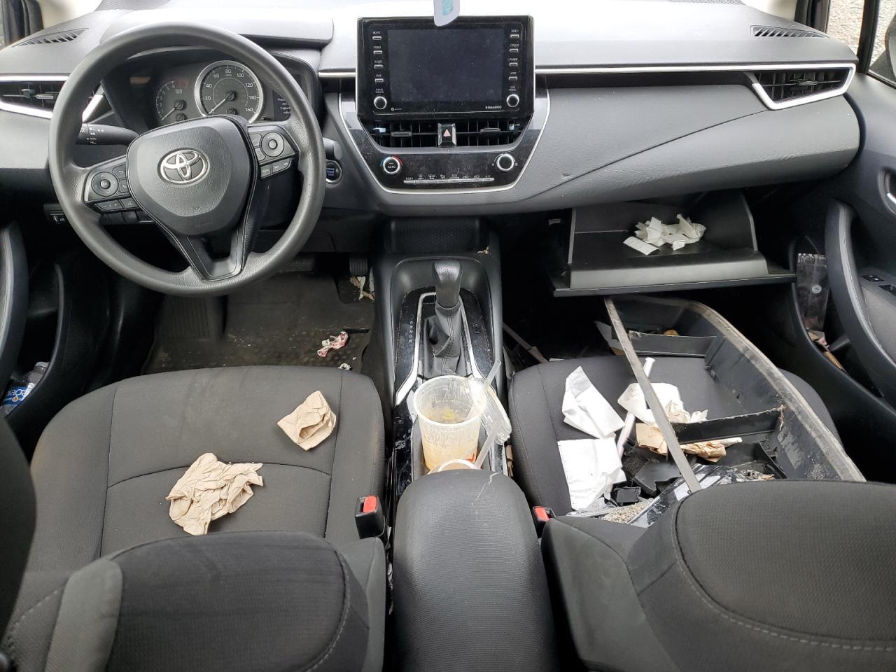 Lot #3302697021 2021 TOYOTA COROLLA LE