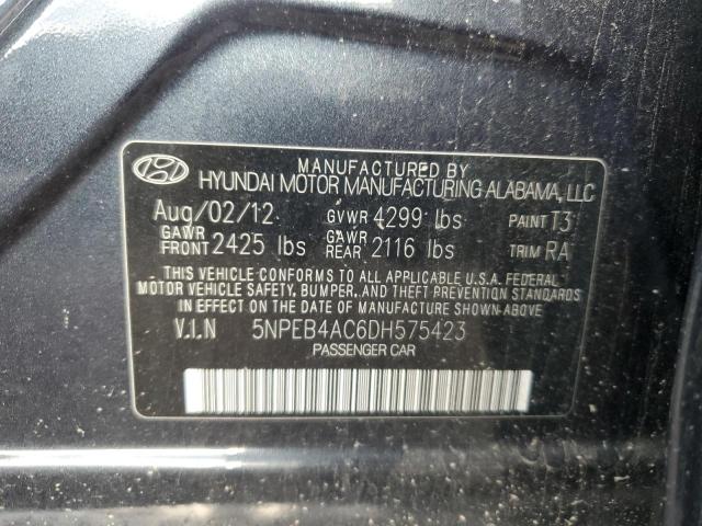 2013 HYUNDAI SONATA GLS - 5NPEB4AC6DH575423