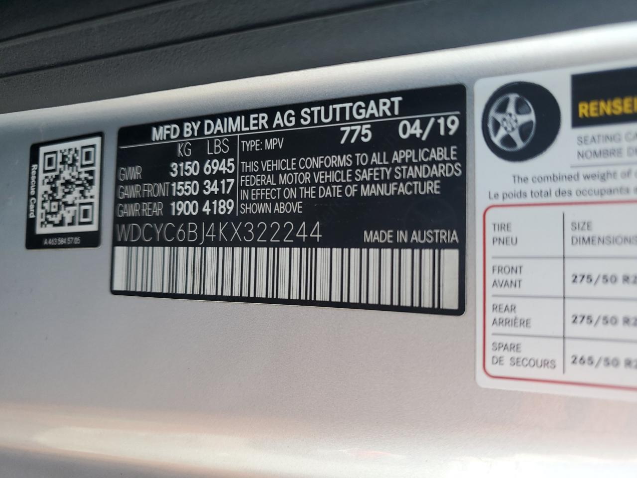 MERCEDES-BENZ G-CLASS 550