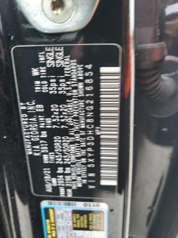 2022 KIA TELLURIDE 5XYP3DHC8NG216854