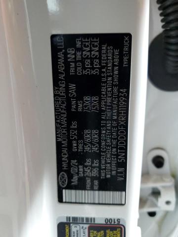 2024 HYUNDAI SANTA CRUZ - 5NTJDDDFXRH119934