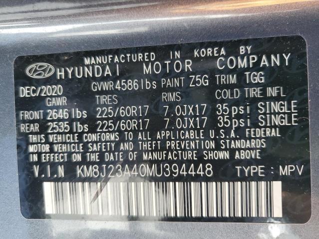 2021 HYUNDAI TUCSON SE #3297056541