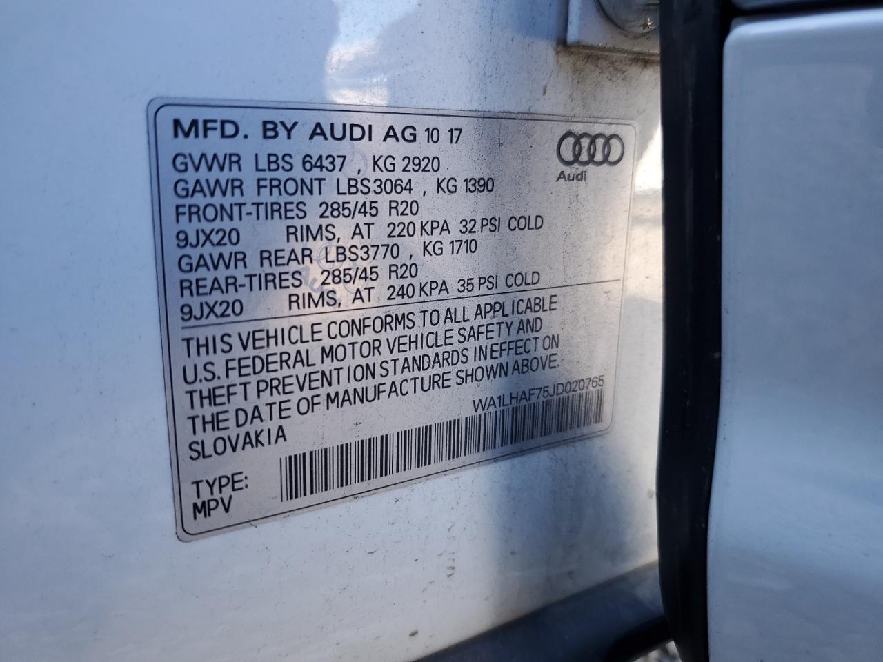 AUDI Q7 PREMIUM PLUS