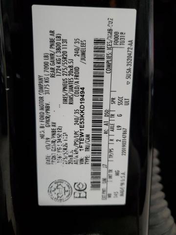 2019 FORD F150 SUPERCREW - 1FTEW1E53KKD19494