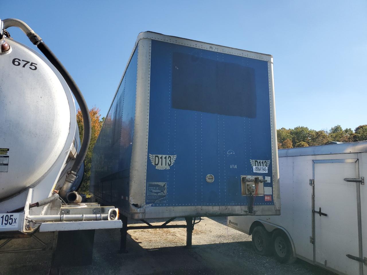 Lot #3303610946 2002 WABASH 53 TRAILER