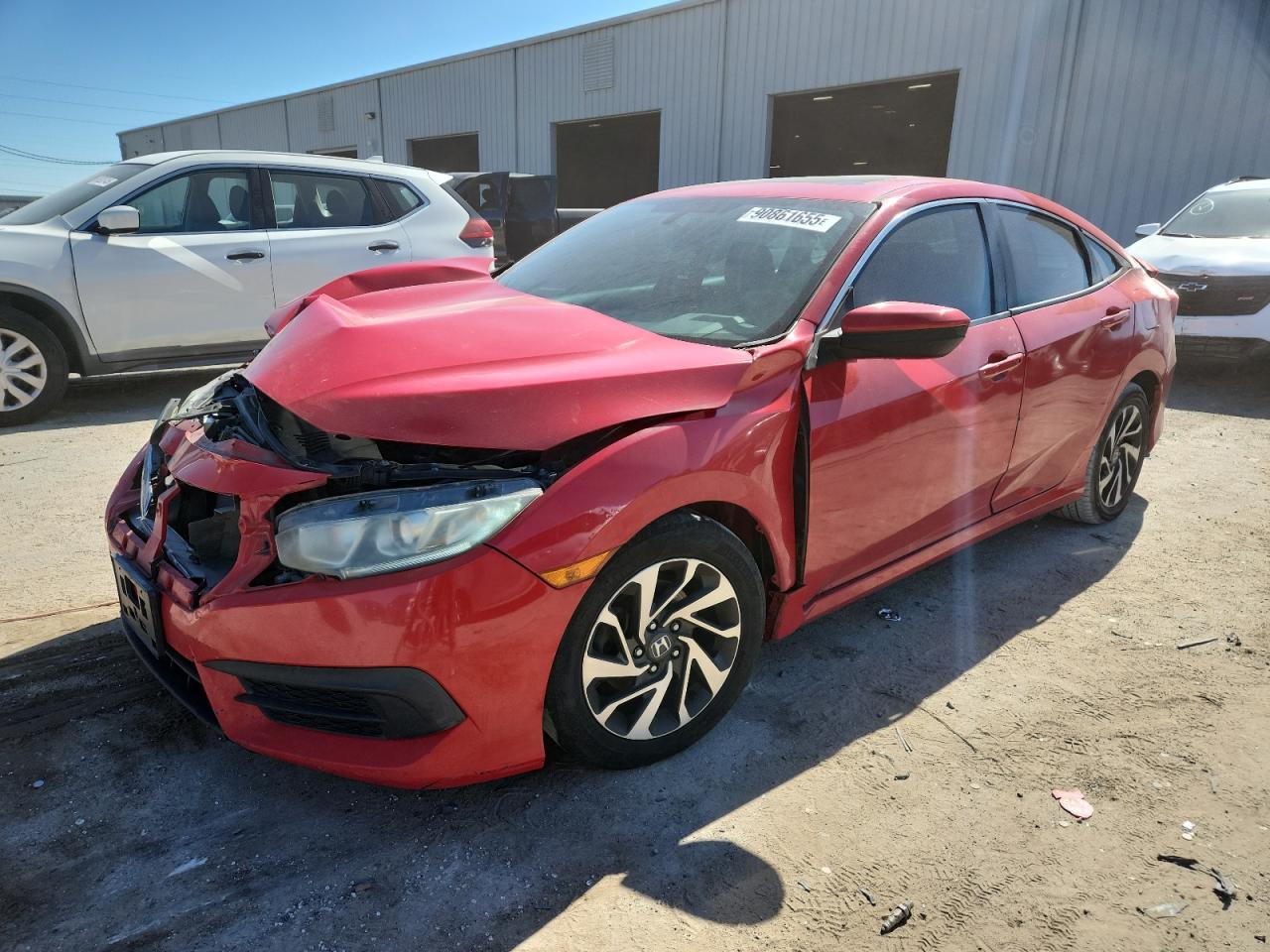 Lot #3302885933 2016 HONDA CIVIC EX