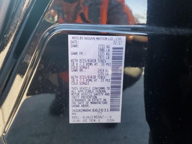 2017 NISSAN PATHFINDER #3309772855