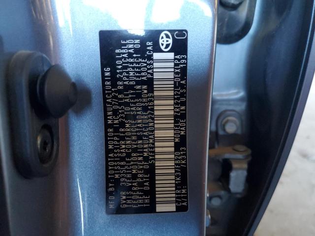 2022 TOYOTA COROLLA LE #3303051601