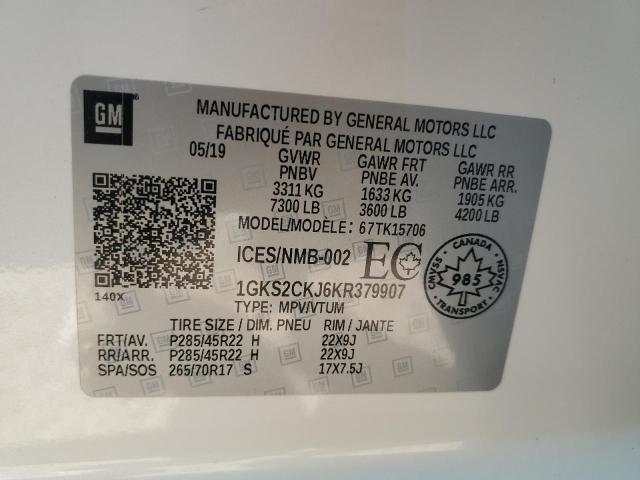 2019 GMC YUKON DENA #3293810587