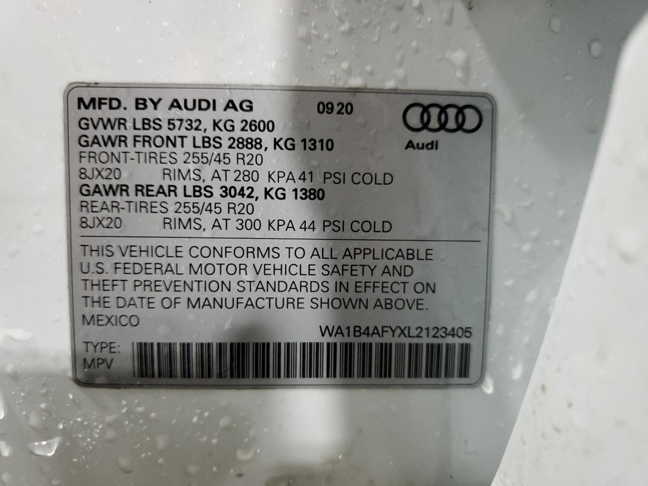 AUDI SQ5 PREMIUM PLUS