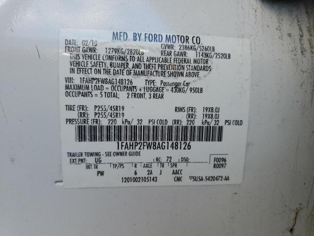 2010 FORD TAURUS LIM - 1FAHP2FW8AG148126