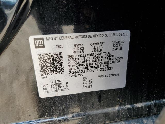 2026 CHEVROLET EQUINOX LT 3GNAXHEG7TL215037