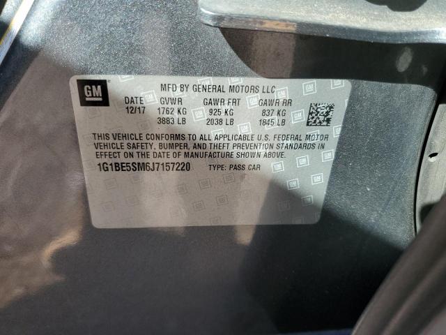 2018 CHEVROLET CRUZE LT #3297898788