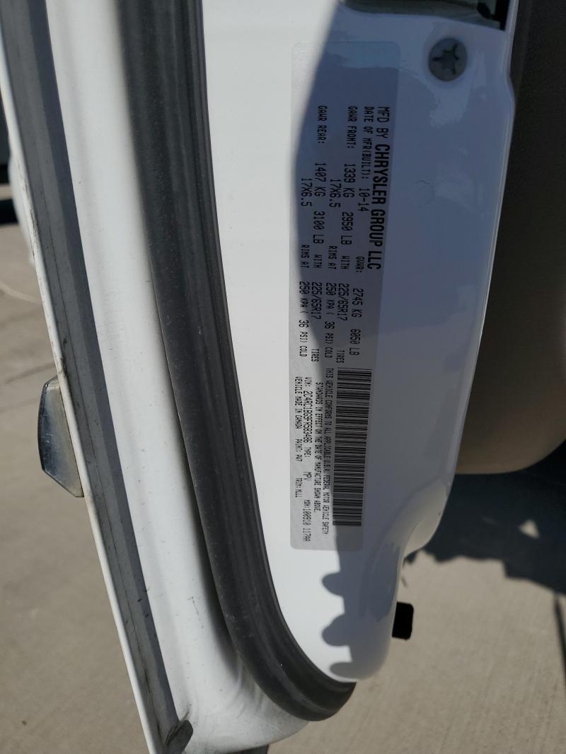 2015 CHRYSLER TOWN & COU - 2C4RC1BG9FR583486