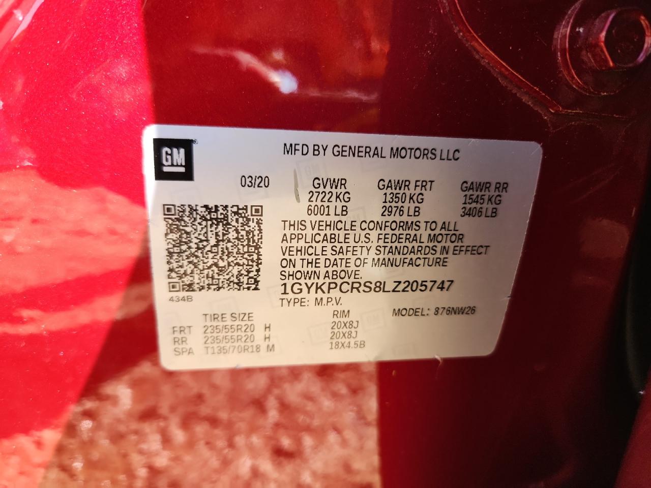 CADILLAC XT6 PREMIUM LUXURY