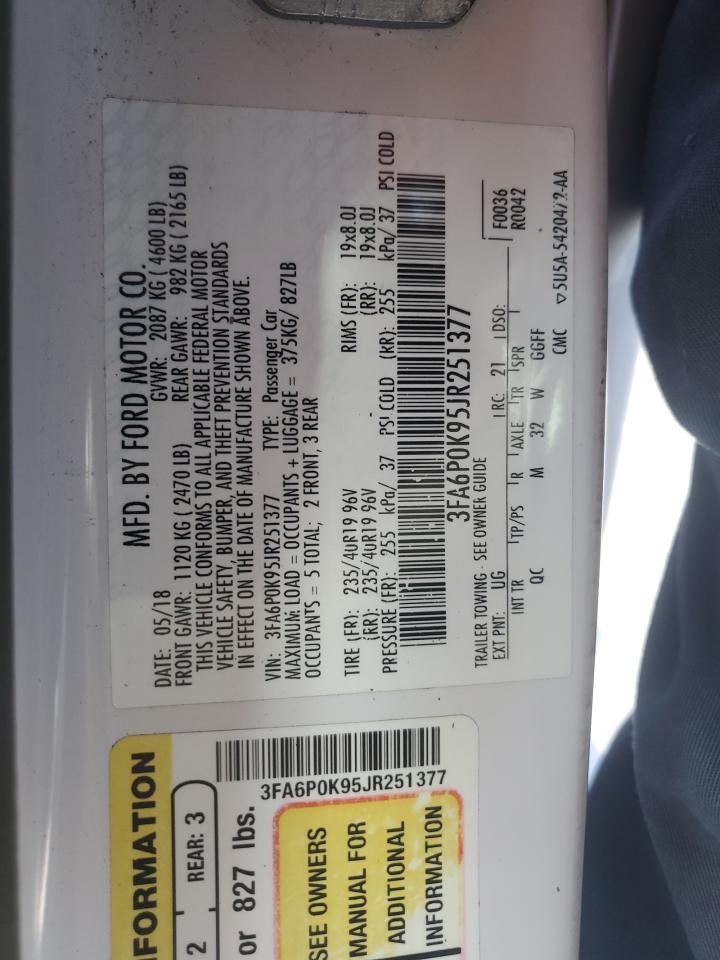 FORD FUSION TITANIUM/PLATINUM