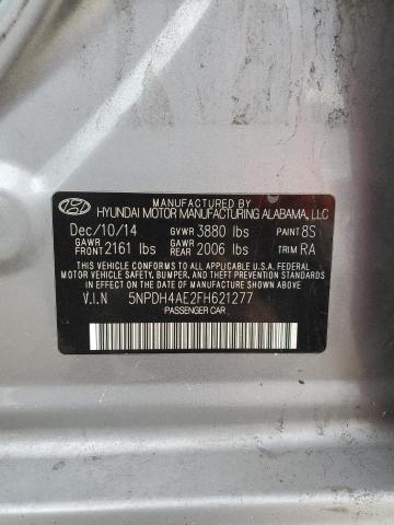 2015 HYUNDAI ELANTRA SE - 5NPDH4AE2FH621277