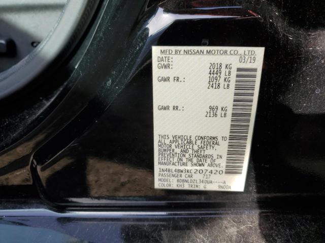 2019 NISSAN ALTIMA S 1N4BL4BW3KC207420