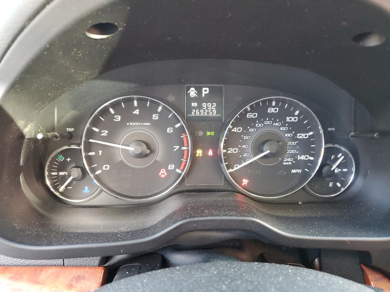 Lot #3312226108 2011 SUBARU OUTBACK 2.