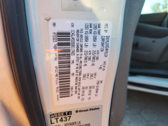 2003 CHRYSLER VOYAGER LX #3287804092