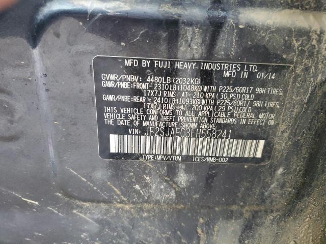 2014 SUBARU FORESTER 2 - JF2SJAEC3EH558241