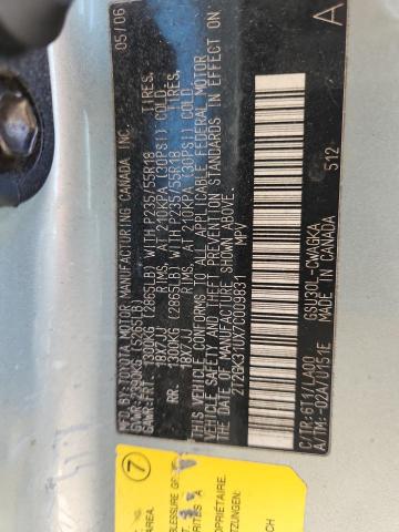 2007 LEXUS RX 350 #3305346301