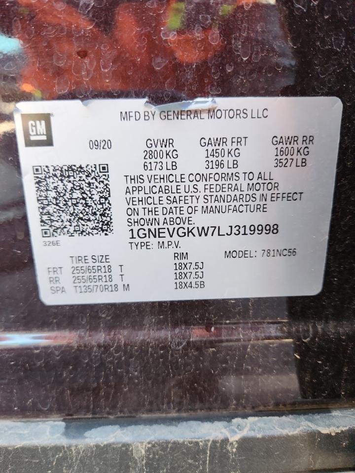 CHEVROLET TRAVERSE LT