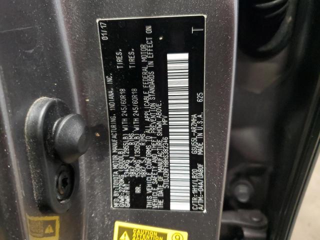 2017 TOYOTA HIGHLANDER - 5TDJZRFH8HS382346