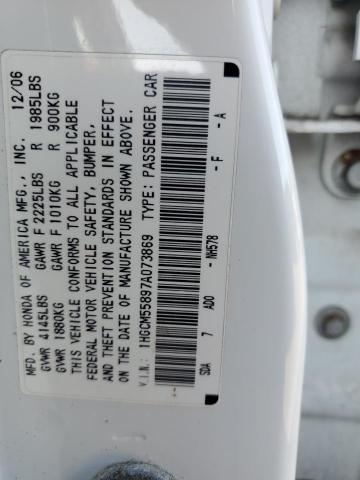 2007 HONDA ACCORD #3297993066