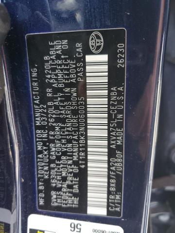 2022 TOYOTA CAMRY LE - 4T1R11BK3NU060035