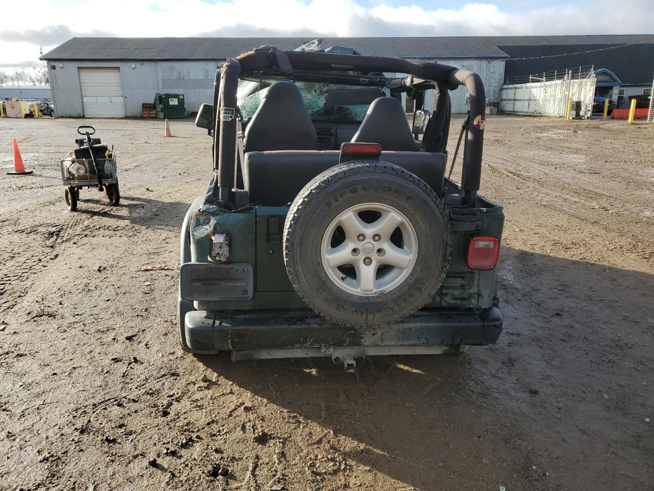 Lot #3302734001 2000 JEEP WRANGLER /