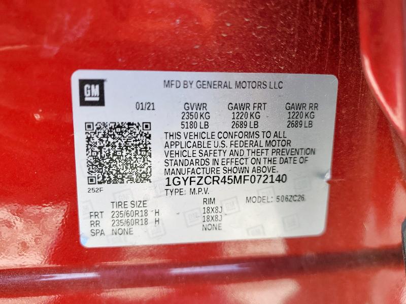 2021 CADILLAC XT4 PREMIUM LUXURY #3301947447