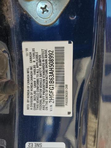 2010 HONDA CIVIC LX - 2HGFG1B63AH508992