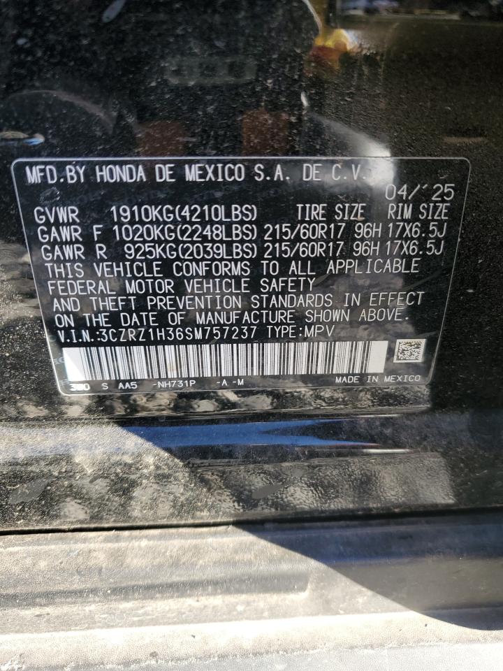 Lot #3302790923 2025 HONDA HR-V LX