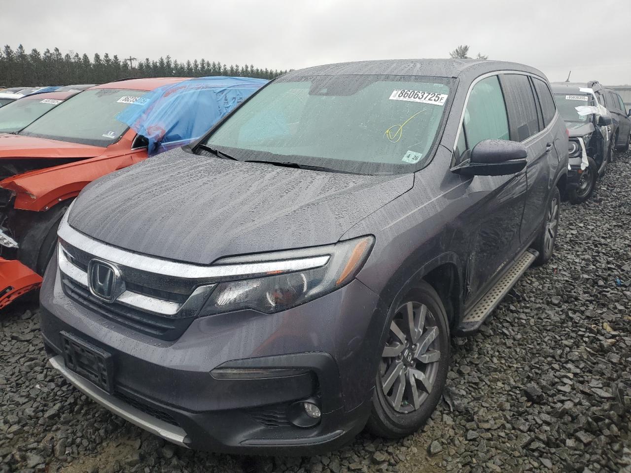 Lot #3285779657 2021 HONDA PILOT EX