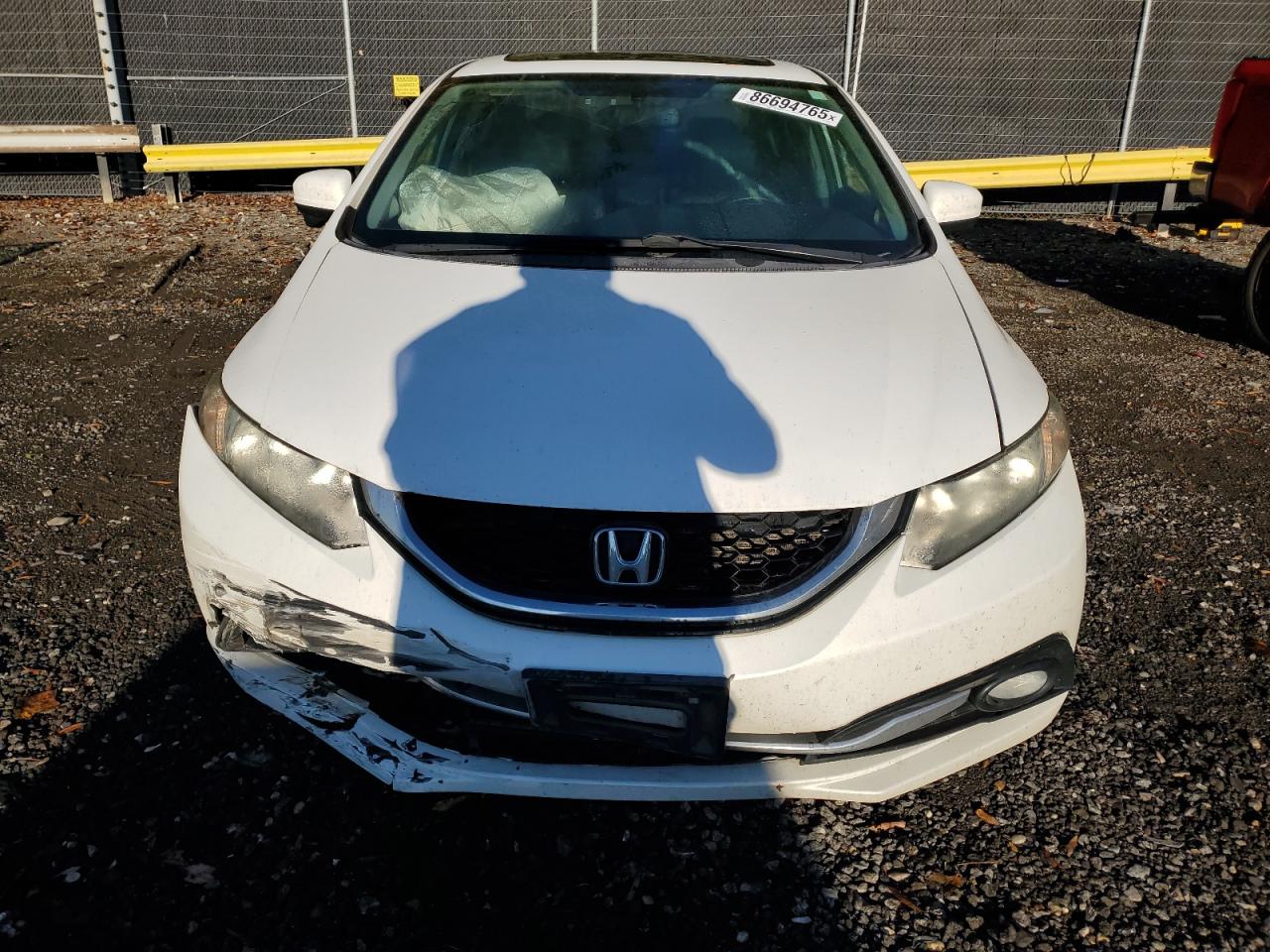 Lot #3302797929 2015 HONDA CIVIC EXL