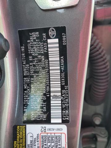 2006 TOYOTA AVALON XL #3261953487