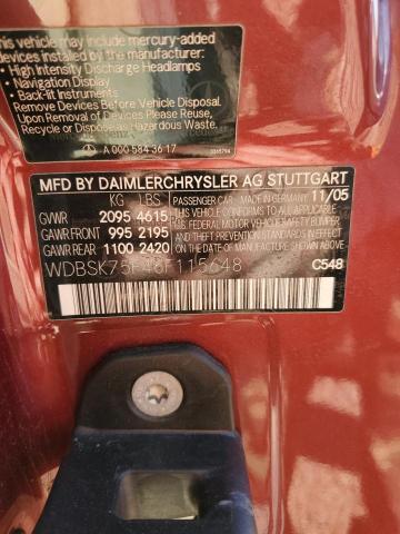 2006 MERCEDES-BENZ SL 500 #3304168448