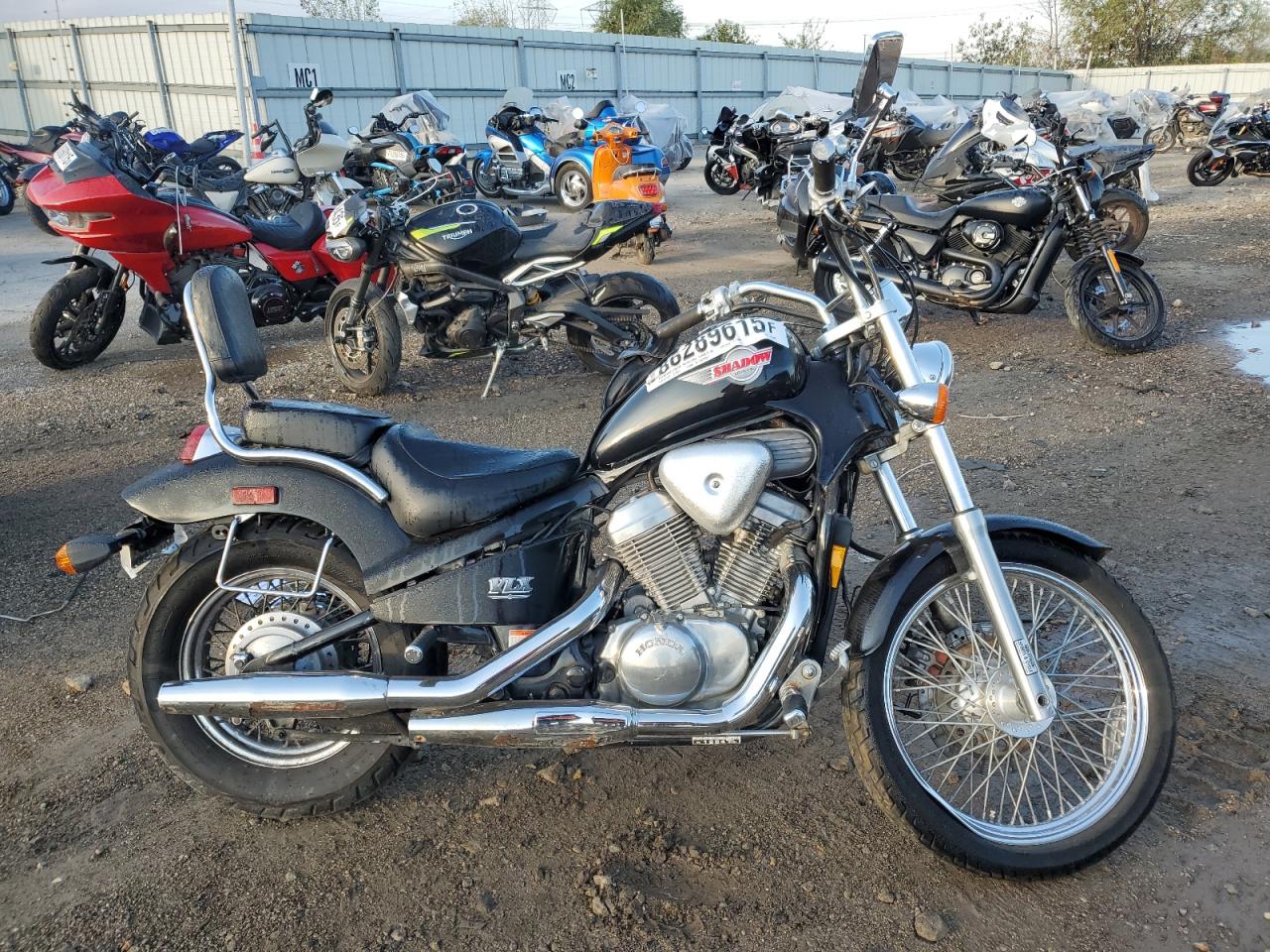 Lot #3302801892 1994 HONDA VT600 C