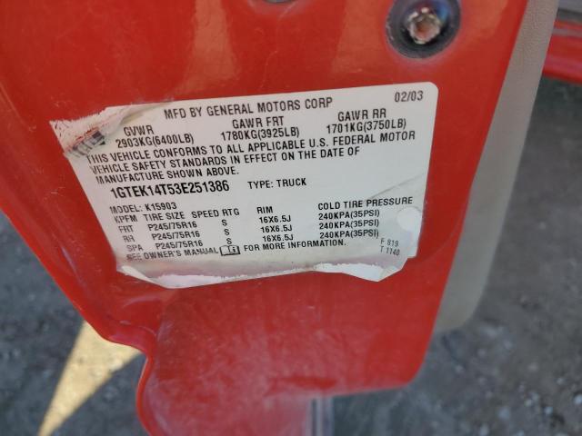 2003 GMC NEW SIERRA #3297078517