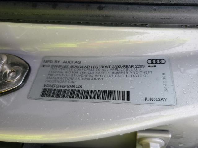 2015 AUDI A3 PREMIUM - WAUEFGFF6F1049146