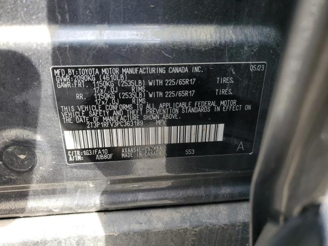 2023 TOYOTA RAV4 XLE - 2T3P1RFV3PC363189