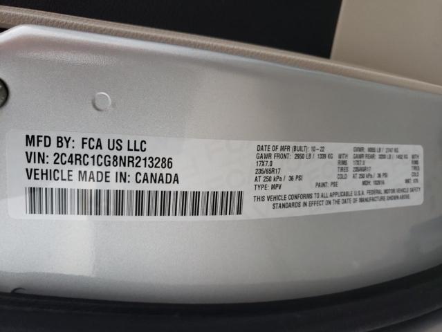 2022 CHRYSLER VOYAGER LX #3302948618